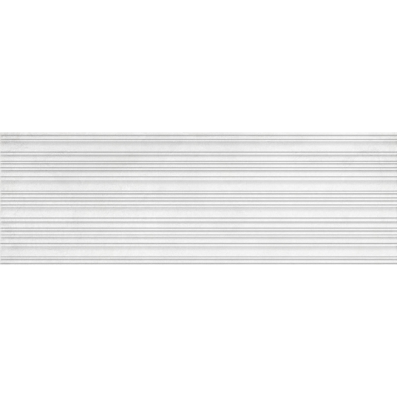 Πλακάκι τοίχου Keros Thames Line Gris 30×90 γυαλιστερό με ανάγλυφες γραμμές